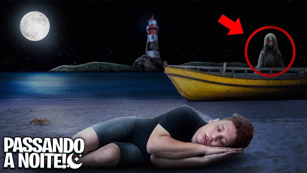 PASSEI A NOITE NA PRAIA E ISSO ACONTECEU