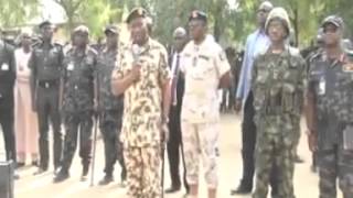 President Jonathan visit to Baga...Boko Haram Enclave