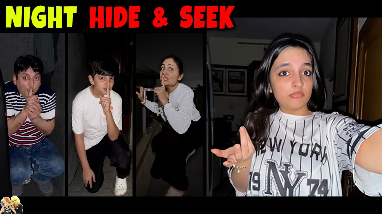 NIGHT HIDE & SEEK | Ep 799 | Masti in the House | Aayu and Pihu Show