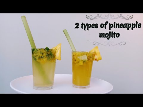 mojito-with-english-subtitle|மொஜிடோ|virgin-pineapple-mojito|summer-special|pineapple-juice