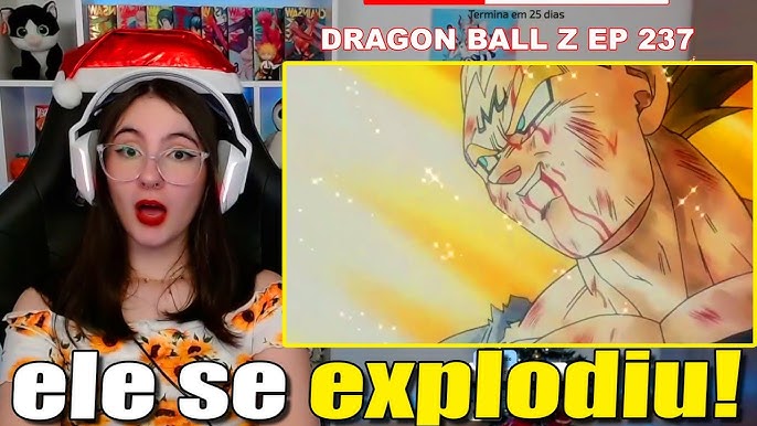 cátia reagindo a (Dragon Ball Z - EP 204) O Inicio da Saga Majin Boo 