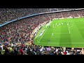 Camp Nou Gritando Grande Messi