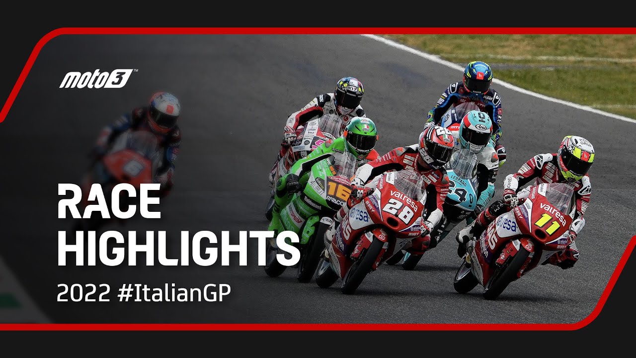 Moto3™ Race Highlights 2022 #ItalianGP