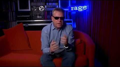 Suggs from Madness program Rage, Saturday 17th June on ABC