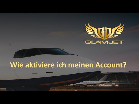 My Crypto Consult - GlamJET - Wie aktiviere ich meinen Account?