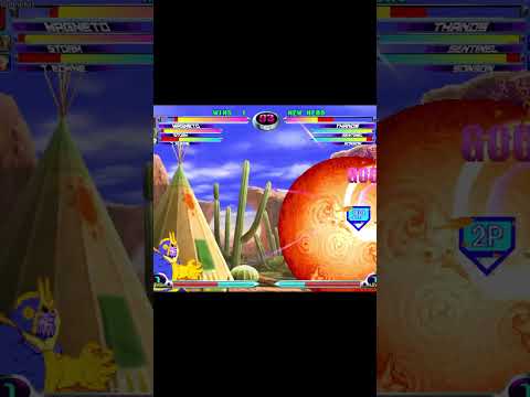MvC2: Skarm - Thanos + Sonson AAA + Drones 2x Powa 90% Assist Punish .:10.18.25:.