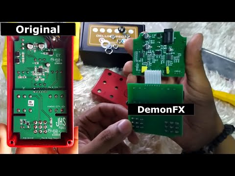 UNBOXING Pedal DEMONFX AT-DS (JHS AT+ Clone)COMPLETO Abrindo