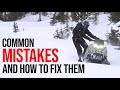 RIDING MISTAKES - Improve your riding