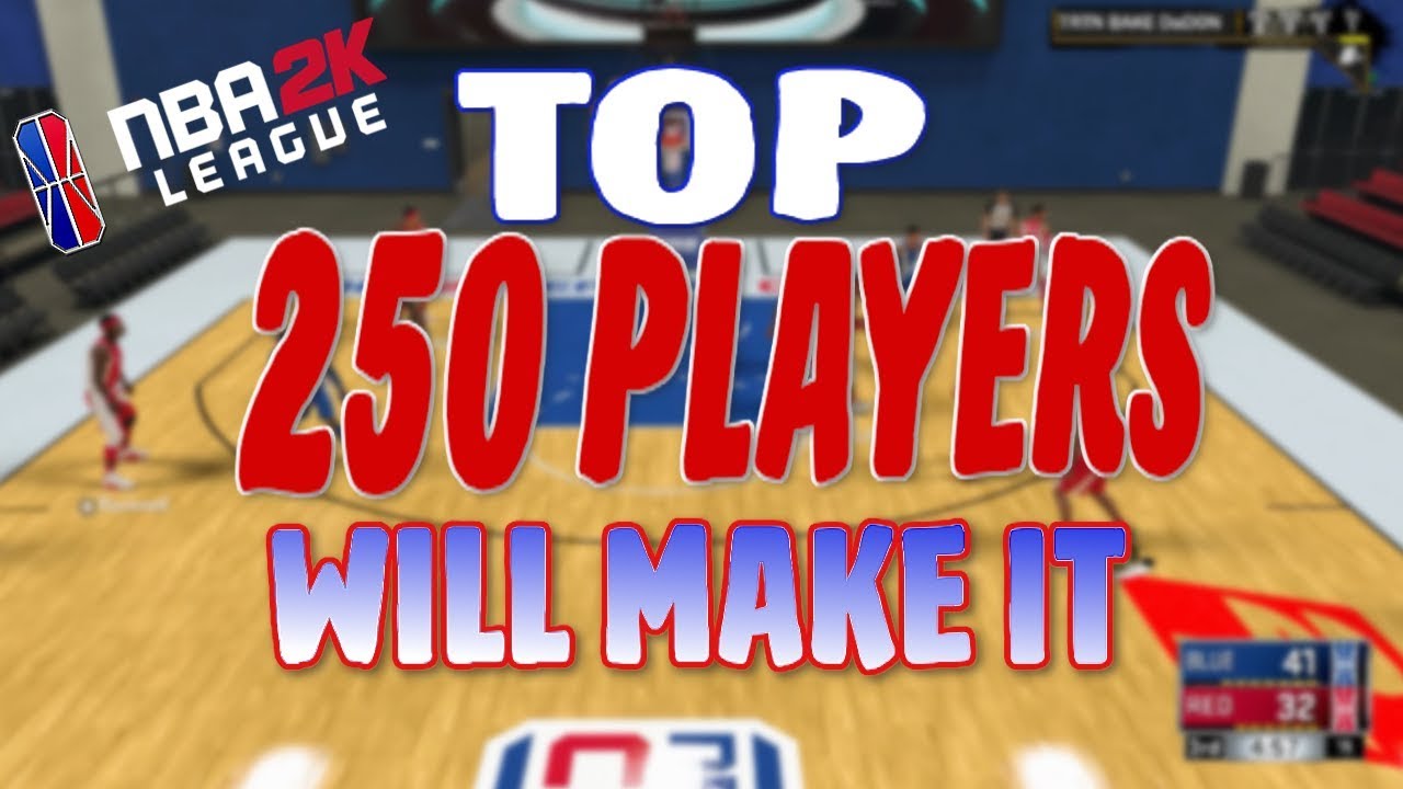 NBA 2k League Draft Next Month! Only Top 250 Player Have A Shot!