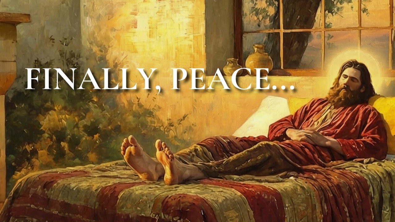 Stop scrolling, child of God... Rest in the peace of Jesus (w/ Gentle Rain)