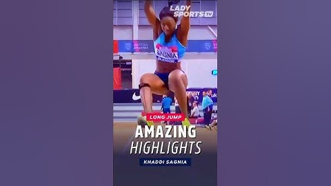 Stunning Moments (Khaddi Sagnia - Women’s Long Jump) #longjump