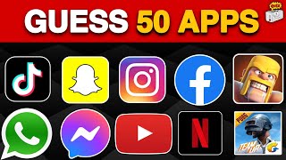 Guess the App Logo Names | Quiz Challenge | Can you guess 50 Famous Apps? screenshot 5
