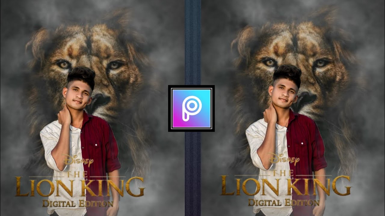 lion 🦁 photo editing in picsart // picsart new style photo editing lion // Rocky photo editing