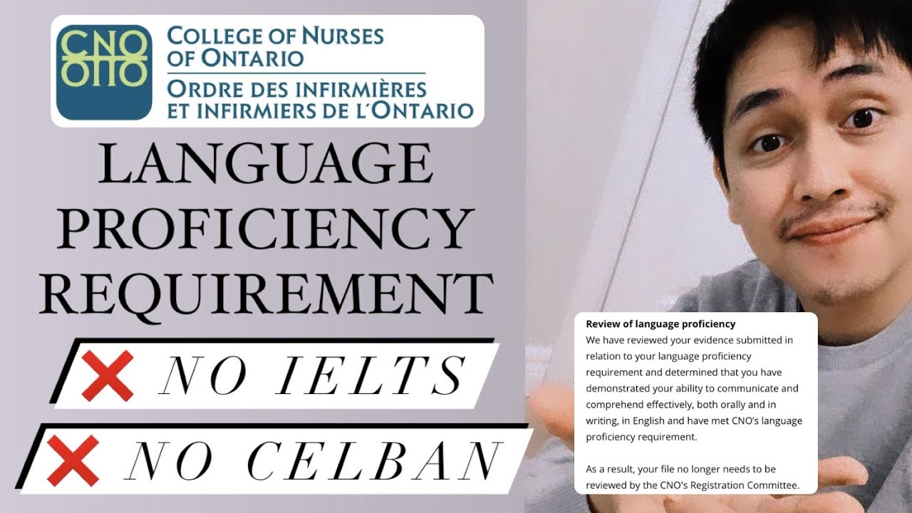 How I MET my Language Proficiency Requirement without IELTS/CELBAN ...