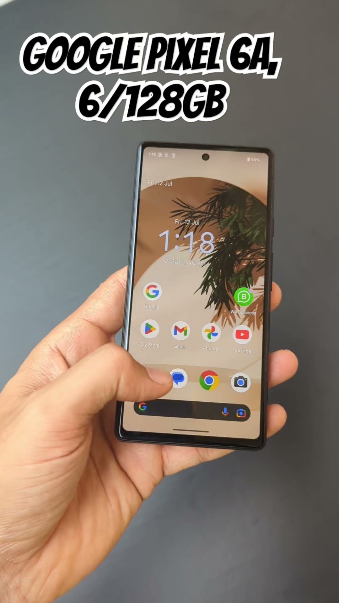 Wa 6369292772 Google Pixel 6a Dual Sim LOWEST PRICE Rs 16500 YouTube google-pixel-6a-the-best-budget-phone-mobile-fun-blog