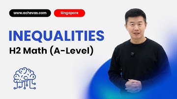 Inequalities | JC H2 Math Tuition | A-Level Singapore
