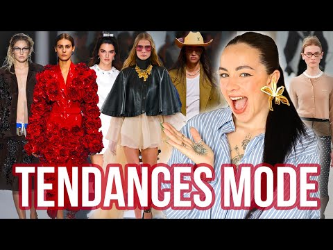 TENDANCES MODE - PRINTEMPS/ETE 2024 (Vues sur les défilés Balmain, Louis vuitton, Prada..)