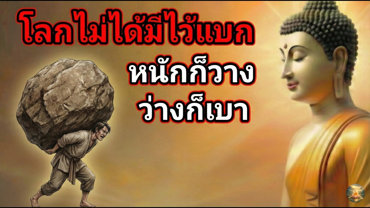 เหนื่อยไหมที่ต้องแบกทุกอย่างไว้คนเดียว? ฟังคลิปนี้จบ...ชีวิตคุณจะเบาขึ้น