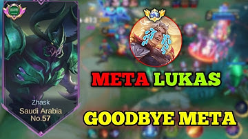 GOODBYE LUKAS META !! THIS NEW ZHASK WILL MAKE LUKAS USELESS IN RANKED GAME 💀 !! ( must try )