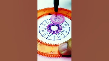 ✨ 5 Hypnotic Spirograph Patterns You Can’t Stop Watching! 😮🌀 #ArtObsession