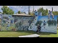 Mural homenaje a Maradona y  héroes de Malvinas - General Campos (Entre Ríos - Argentina)