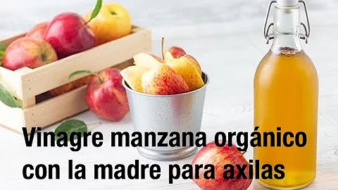 ¿Cómo ayuda el vinagre de sidra de manzana al mal olor de las axilas?