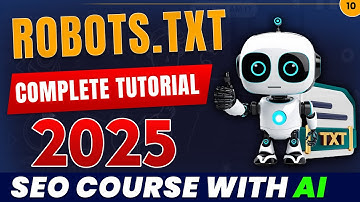 What is Robots.txt in SEO in Hindi | How to Create Robots.txt File for Website | #robots.txt #seoai