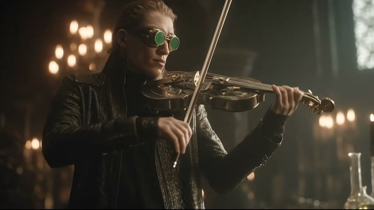 Death Metal x Violin – Savage Sound 🎻⚔️🔥