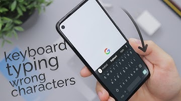 How to Fix Keyboard Typing Wrong Characters Android (tutorial)