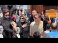انهيا ر نجوم الفن فى جنا زة امير الغناء العربي هاني شاكر