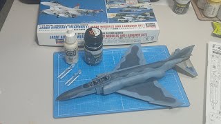 ファインモールド F-4EJ Kai 制作19 【模型製作実況&雑談】Fine Molds modeling