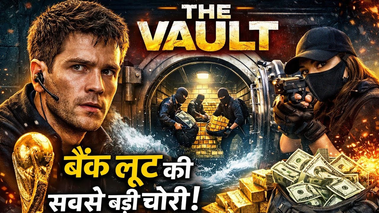 The Vault Movie Explained in Hindi | Bank of Spain Heist | Way Down Full Story