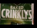 Crisplife - Jacobs Baked Crinklys Sour Cream crisp review