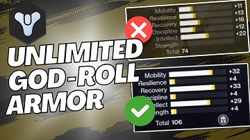 Destiny 2 EASIEST High Stat Armor Farm (DON