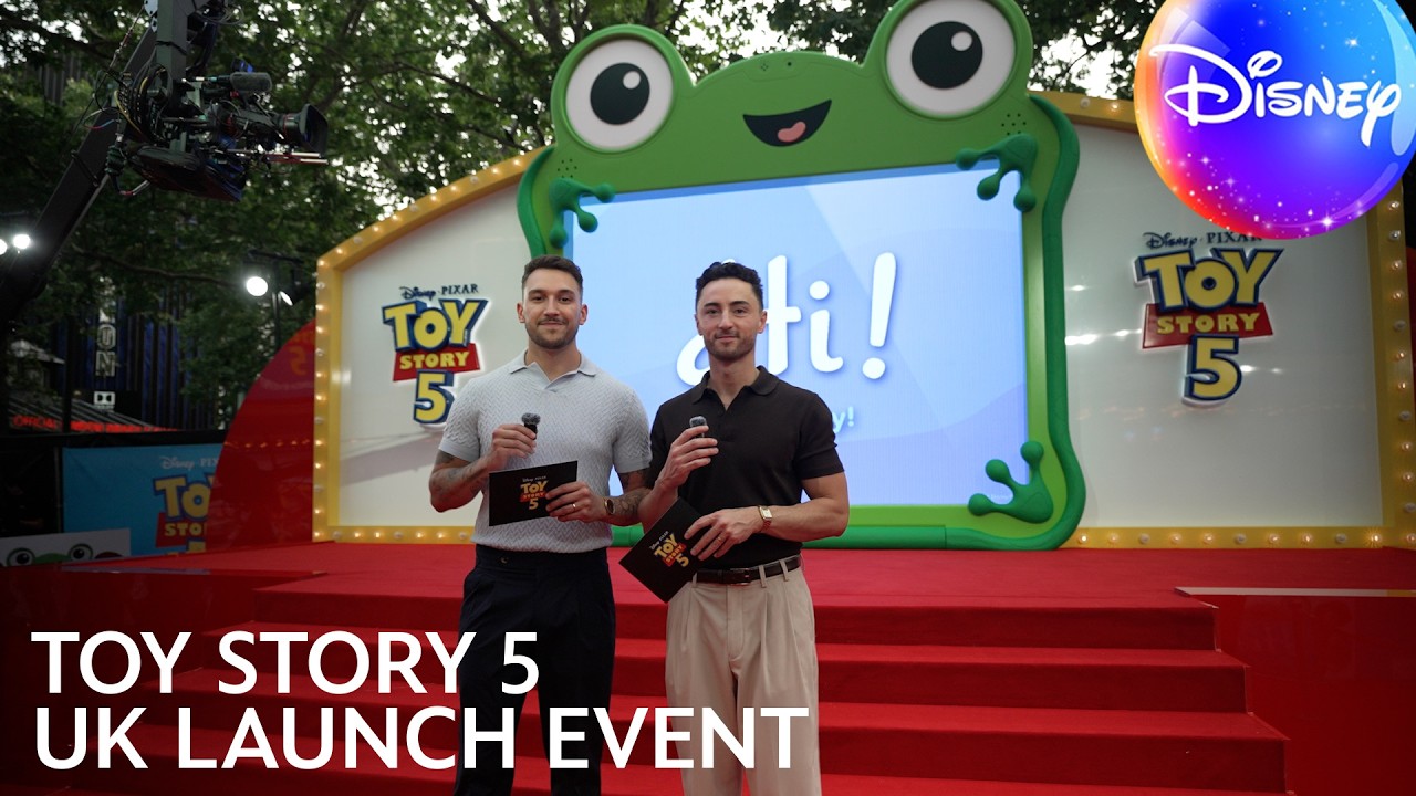 Behind the Scenes at the Toy Story 5 UK Launch Event with Jakexmax