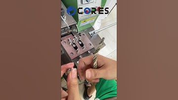 Semiautomatic Shoelace Tipping Machine