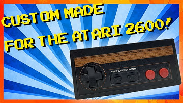 An AMAZING Custom Controller for the Atari 2600 and Atari Flashback X! | RetrogameBoyz