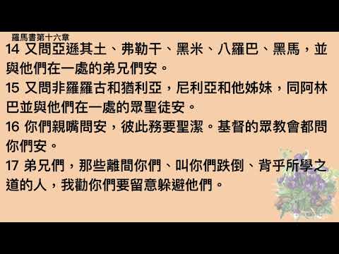 羅馬書第十六章