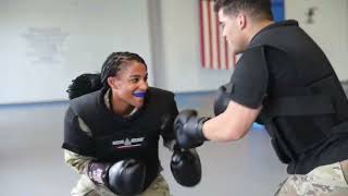 Pfc. Hernandez Speaks on Combatives Course Experience