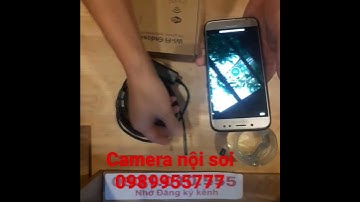 Camera nội soi công nghiệp - Camera nội soi inskam Y130 wifi kết nối điện thoại