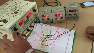 Verification of KVL & KCL lab experiment