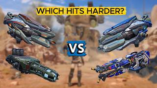 Damper vs Deceiver • Ion vs Shocktrain — MK3 Damage Test | War Robots