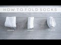 3 Simple ways to Fold Socks | Judi the Organizer