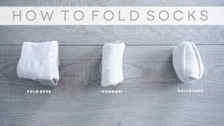 3 Simple ways to Fold Socks | Judi the Organizer