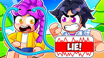 Using a LIE DETECTOR on My CRUSH in Roblox! (KPop Demon Hunters)