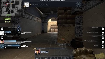 Nutty awp slow motion shot