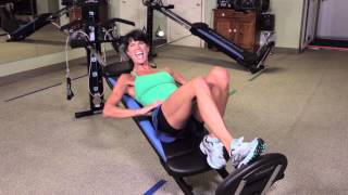 Rosalie Brown - Squat Workout On Total Gym