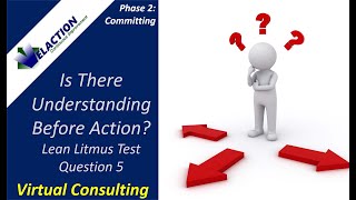 Lean Assessment Litmus Test Question 5 (Virtual Lean Consulting)