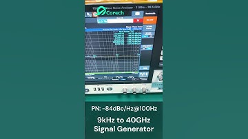 CSG9K40GA 40GHz Signal Generators, 20GHz SSB phase noise test -84dBc/Hz@100Hz